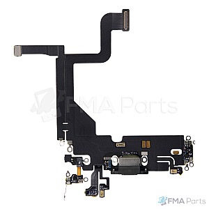 Charging Port Flex Cable for iPhone 13 Pro (OEM) - Black