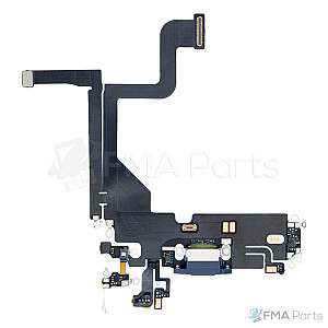 Charging Port Flex Cable for iPhone 13 Pro (OEM) - Blue