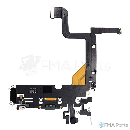 Charging Port Flex Cable for iPhone 13 Pro (OEM) - Green