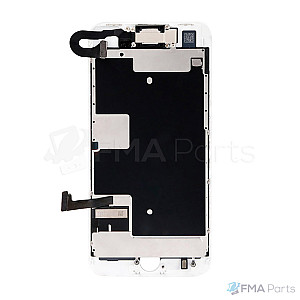 [Aftermarket VividX] LCD Touch Screen Digitizer Full Assembly with Small Parts for iPhone 8 / SE 2 (2020) / SE 3 (2022) - White